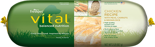 Vital® Balanced Nutrition Chicken Dog Food Recipe With Peas, Carrots & Brown Rice (6 lb)