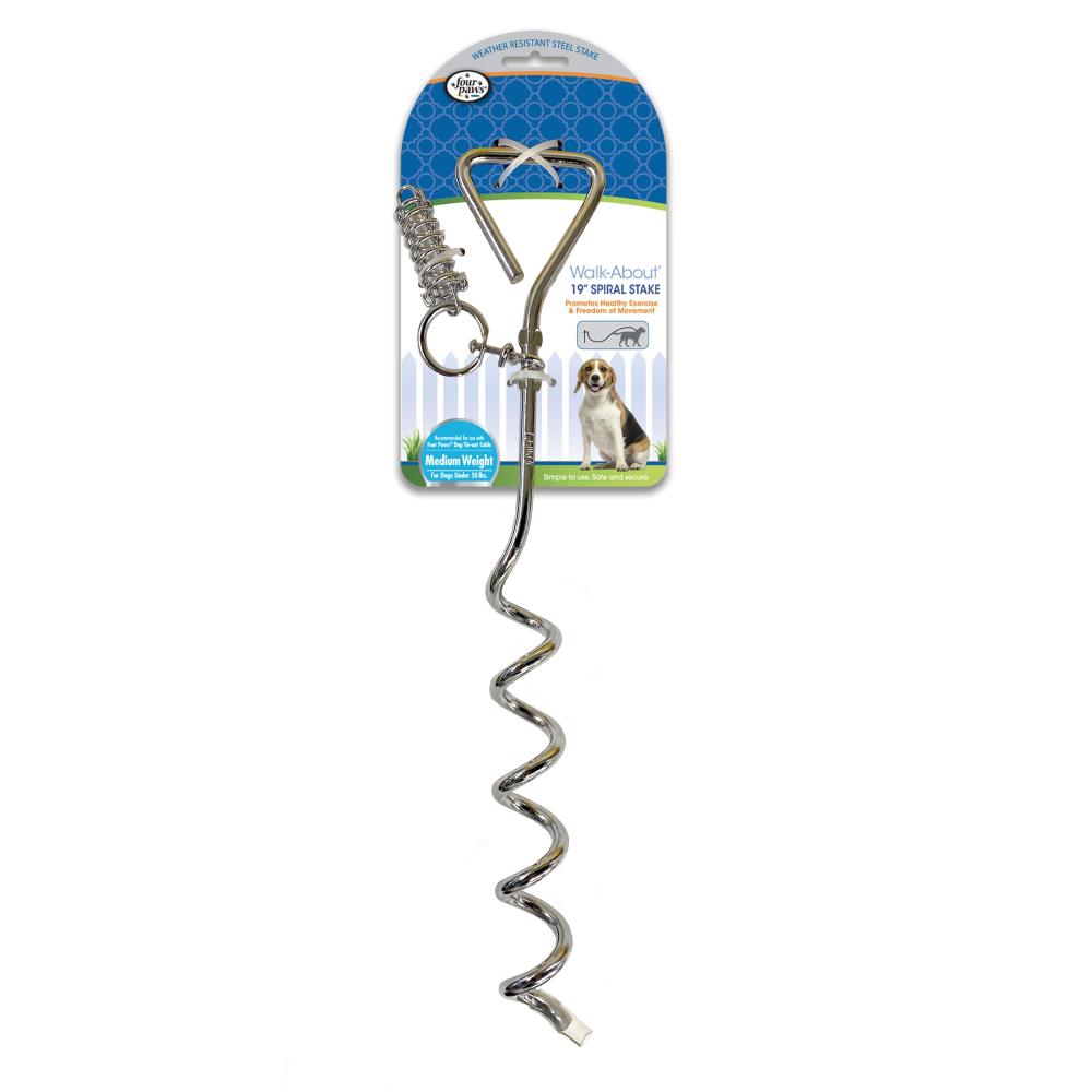 Dog best sale leash stake