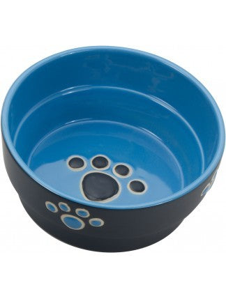 Ethical Pet Fresco Dog Bowl, Blue, 7-in