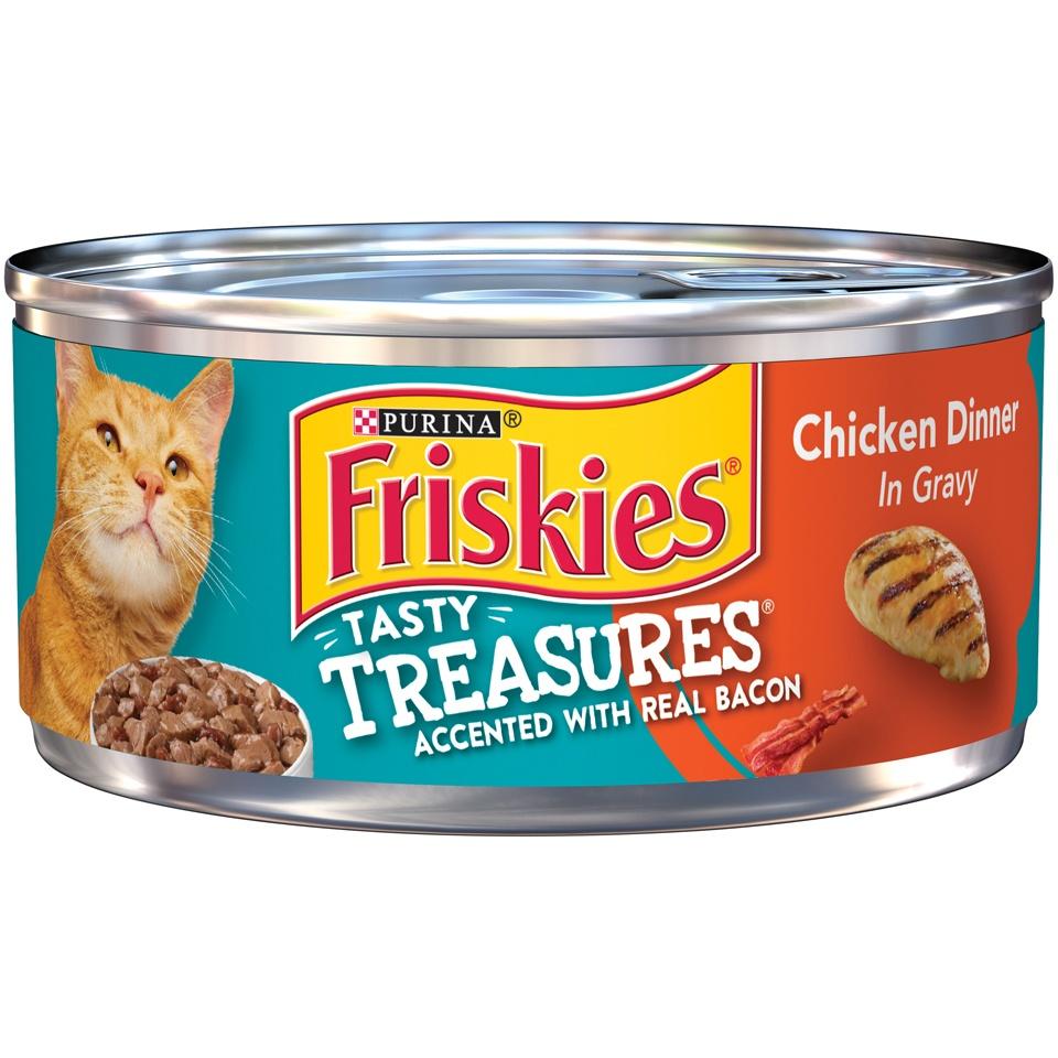 Friskies chicken 2025 dinner in gravy