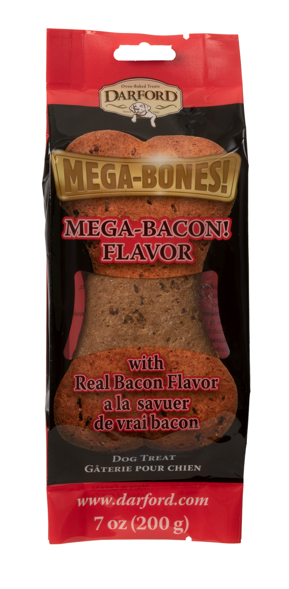 Darford Oven Baked Treats Mega Bacon Flavor 7oz