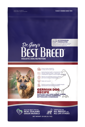Dr. Gary's Best Breed German Dog Recipe