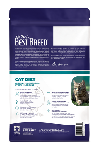 Dr. Gary s Best Breed Cat Diet Lincoln Park MI Feed Rite Pet Store