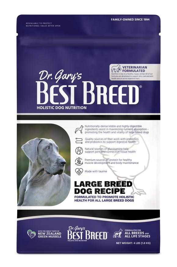 Dr. Gary's Best Breed Large Breed Dog Recipe