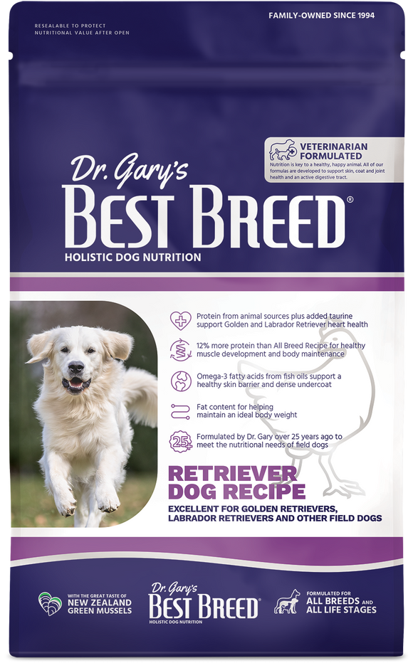 Dr Gary's Best Breed Retriever Dog Recipe