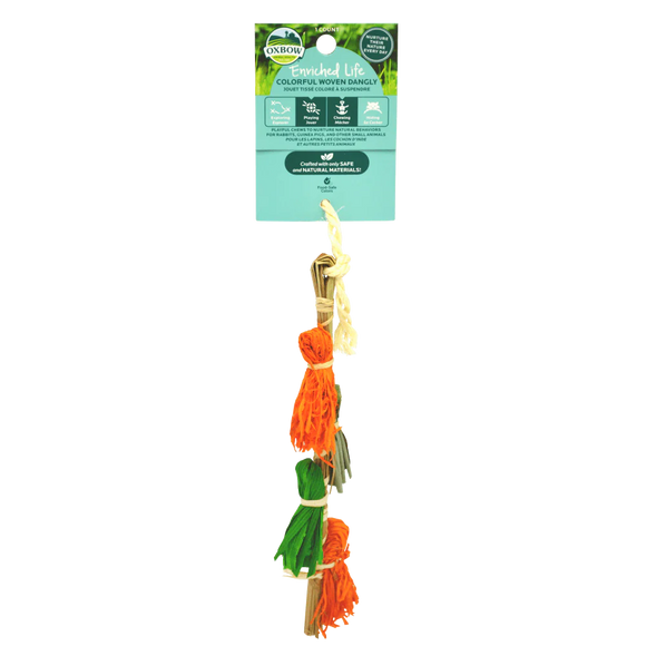 Oxbow Animal Health Enriched Life - Colorful Woven Dangly (0.03 lb)