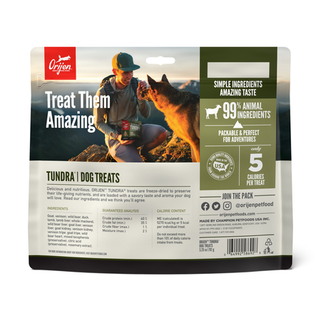 ORIJEN Freeze Dried Tundra Dog Treats