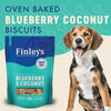Finley's Blueberry Coconut Crunchy Biscuits Dog Treats (12 oz)