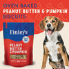 Finley's Peanut Butter Pumpkin Crunchy Biscuits Dog Treats (12 oz)