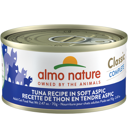Almo Nature Classic Complete Tuna Recipe in soft aspic (2.47 oz)