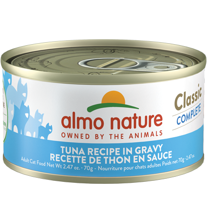Almo Nature Classic Complete Tuna Recipe in gravy (2.47 oz)