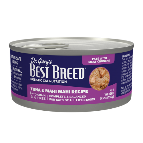 Dr. Gary's Best Breed Tuna & Mahi Mahi Recipe Cat Food