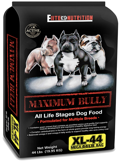 Maximum Bully All Life Stages Formula Dry Dog Food (30 Lb)