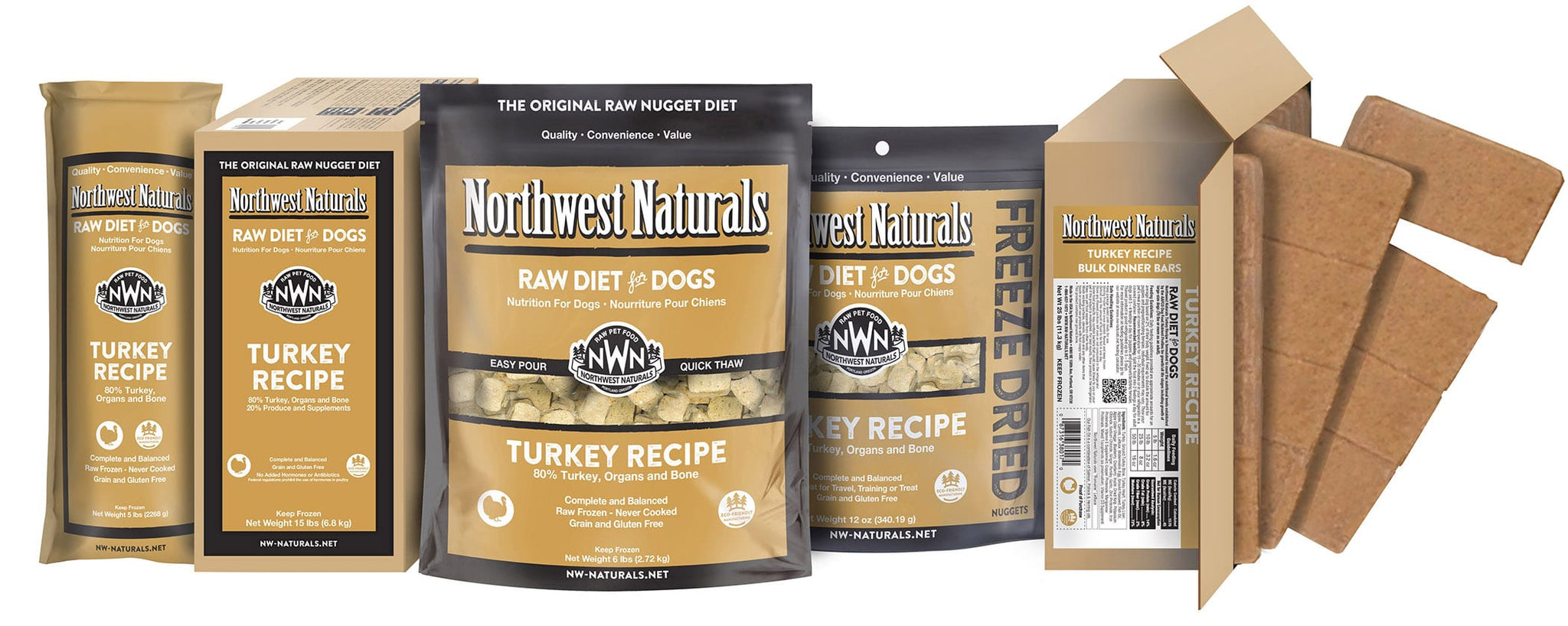 Northwest naturals frozen dog cheap food