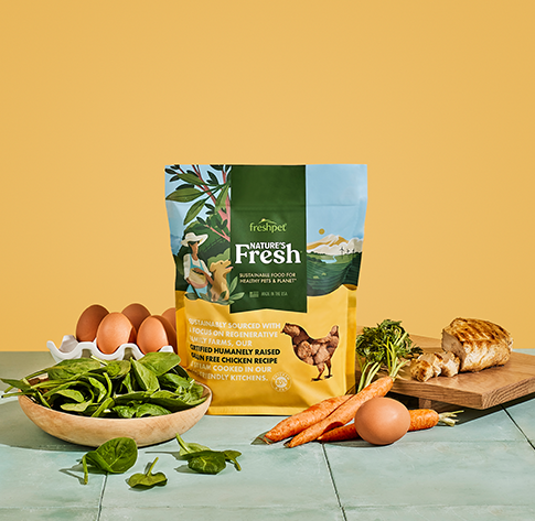 Freshpet Nature's Fresh® Grain Free Chicken Recipe with Carrots & Spinach For Dogs (1.75 lbs bag)