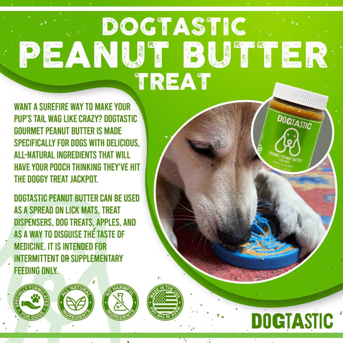 SodaPup Dogtastic Gourmet Peanut Butter For Dogs - Pumpkin & Honey Flavor