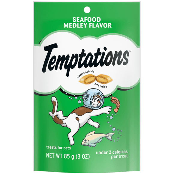 Temptations Seafood Medley Flavor Cat Treats