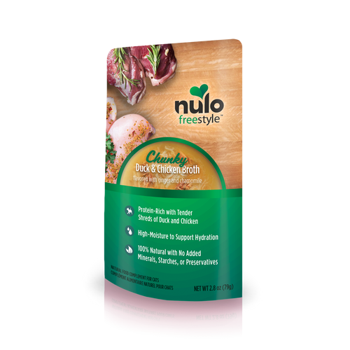 Nulo Freestyle Cat Chunky Duck & Chicken Broth