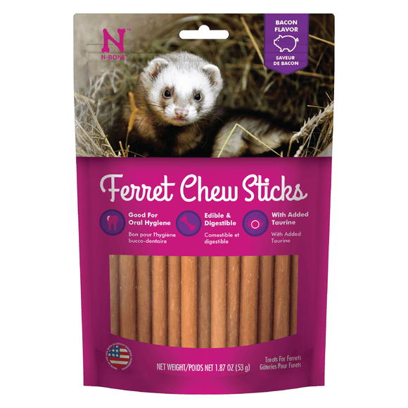 N-Bone® Ferret Chew Sticks Bacon Flavor