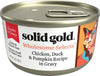 Solid Gold Wholesome Selects Grain Free Chicken, Duck, & Pumpkin in Gravy Recipe Canned Cat Food