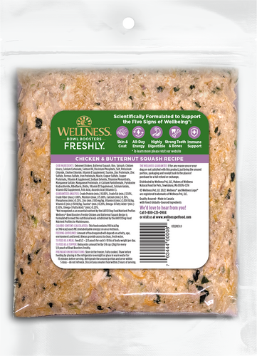 Wellness® Bowl Boosters Freshly™ Chicken & Butternut Squash Recipe
