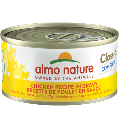 Almo Nature Classic Complete Chicken Recipe in gravy