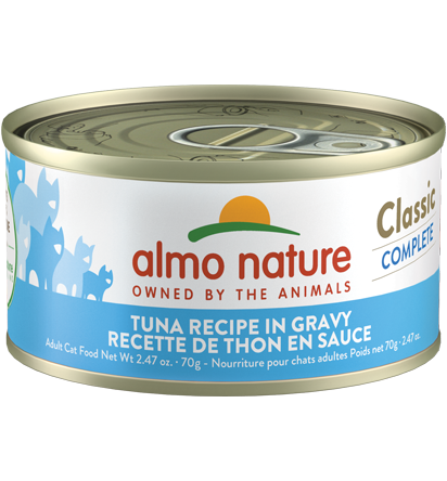Almo Nature Classic Complete Tuna Recipe in gravy