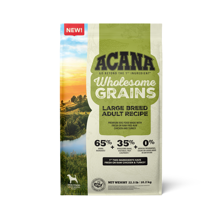 ACANA Wholesome Grains Large Breed Adult Recipe Dry Dog Food