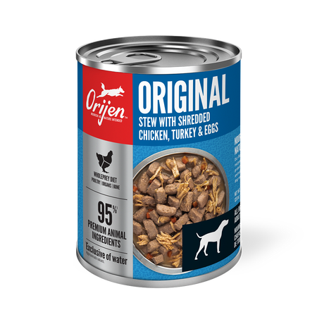Orijen Original Stew Recipe with Chicken, Turkey & Eggs Wet Dog Food