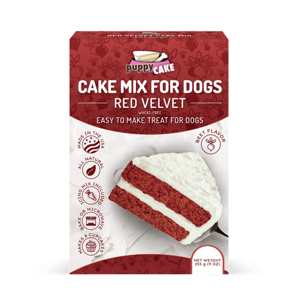 Puppy Cake Mix - Red Velvet Wheat-Free