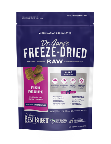 Dr. Gary's Best Breed Freeze-dried Fish Recipe