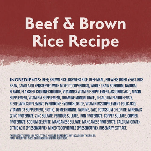 Natural Balance  Limited Ingredient Diets Beef & Brown Rice Formula Adult Dry Dog Food