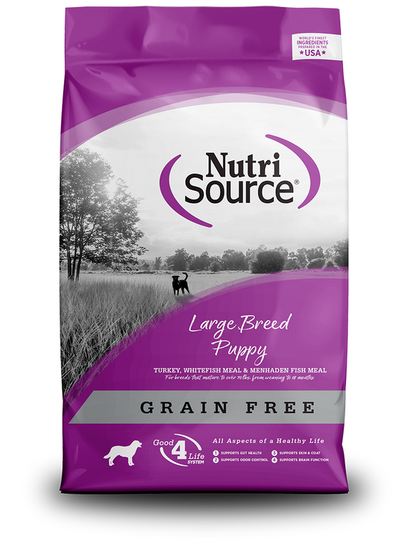 NutriSource® Large Breed Puppy Recipe Healthy Grain Free Puppy Food
