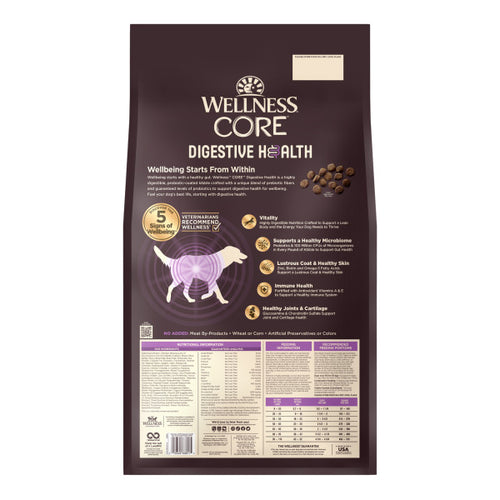 Wellness CORE Digestive Health Age Advantage Chicken & Brown Rice Dog Food