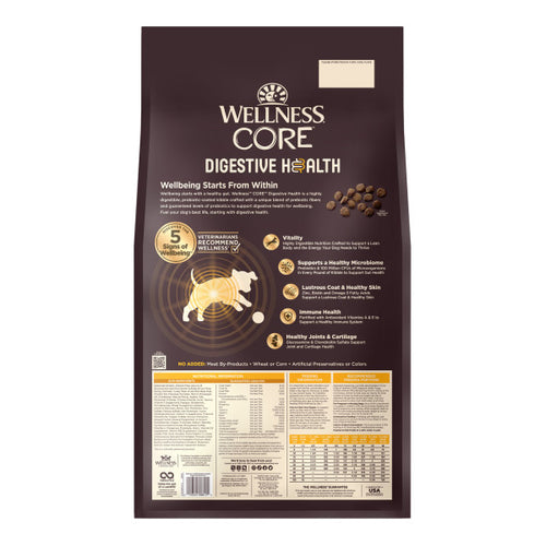 Wellness CORE Digestive Health Puppy Chicken & Brown Rice Dog Food