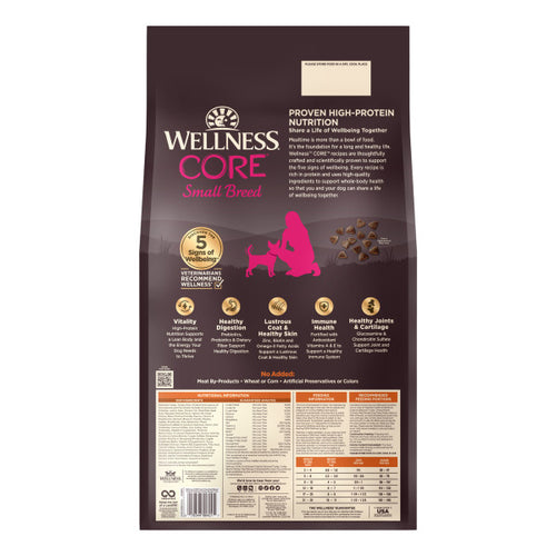 Wellness CORE Grain Free Small Breed Turkey Recipe Dog Food