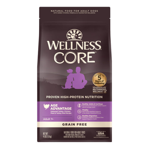 Wellness CORE Grain Free Senior Turkey Recipe Dog Food