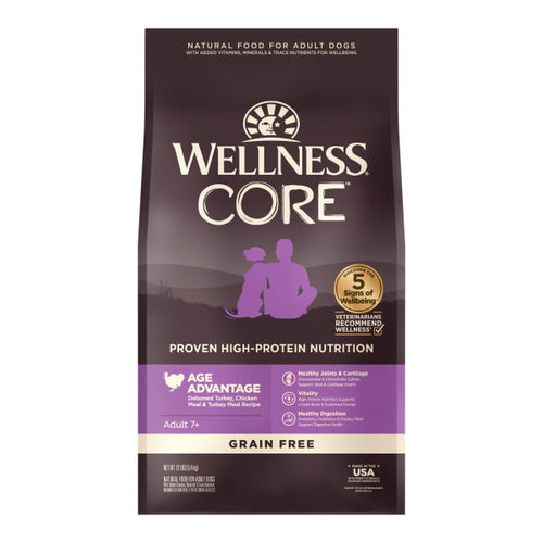 Wellness CORE Grain Free Senior Turkey Recipe Dog Food