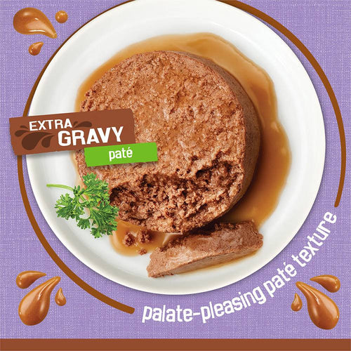 Friskies Extra Gravy Paté With Turkey In Savory Gravy Wet Cat Food