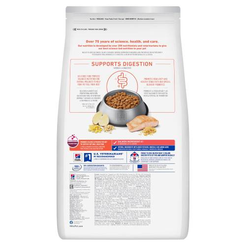 Hill's Science Diet Adult Perfect Digestion Dog Food, Salmon, Whole Oats & Brown Rice Recipe Dry Dog Food