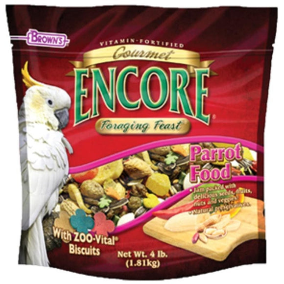 ENCORE GOURMET FORAGING FEAST PARROT FOOD