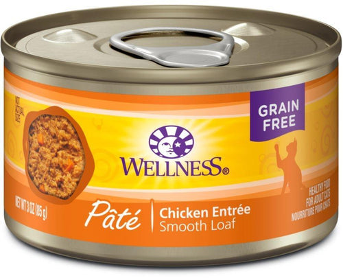 Wellness Complete Health Natural Grain Free Chicken Pate Wet Canned Cat Food