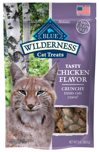 Blue wilderness crunchy cat treats hotsell