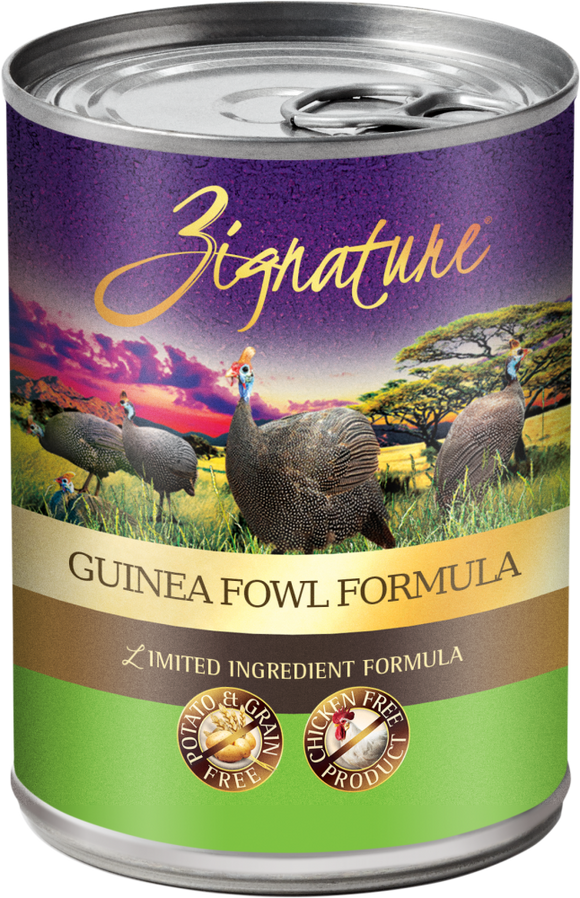 Zignature Limited Ingredient Diet Grain Free Guinea Fowl Recipe Canned Dog Food