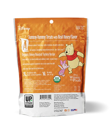 Phelps Pet Products Disney Table Scraps Organic Honey Roasted Turkey Recipe