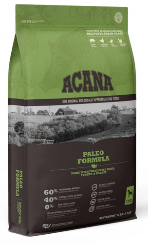 ACANA Paleo Formula Grain Free Dry Dog Food