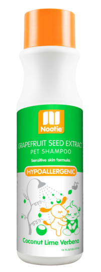 Nootie Grapefruit Seed Extract Coconut Lime Verbena Hypoallergenic Shampoo for Dogs