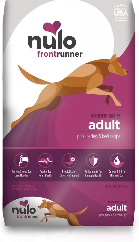 Nulo Frontrunner Pork, Barley & Beef Adult Dry Dog Food