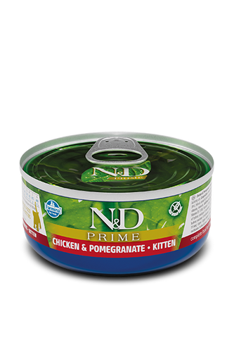 Farmina Pet Food N&D Prime Cat Chicken & Pomegranate Kitten Wet Food