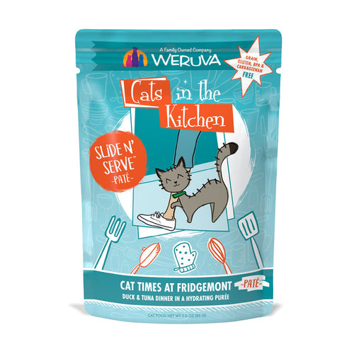 Weruva Cats in the Kitchen Paté Cat Times at Fridgemont Duck & Tuna Dinner (3.0 Oz - Single)
